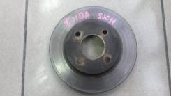 Диск тормозной. Nissan: Note, Tiida, March, Tiida Latio, Cube Двигатели: HR15DE, HR16DE, MR18DE, CR12DE, CR10DE, CR14DE