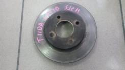 Диск тормозной. Nissan: Cube, March, Tiida Latio, Tiida, Note Двигатели: CR14DE, HR15DE, CR10DE, CR12DE, MR18DE, HR16DE