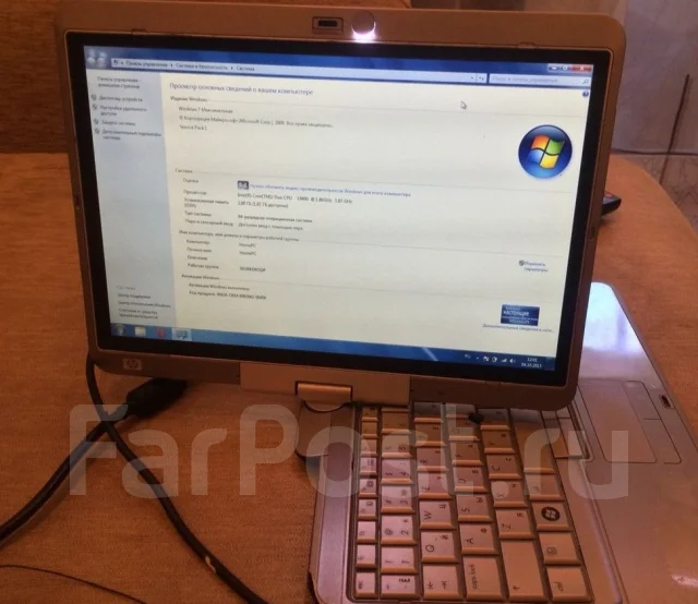 HP EliteBook 2730p. WiFi: 1, Bluetooth: 1 ����