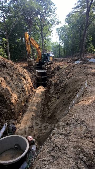 Монтаж наружных сетей водопровода, канализации, устройство дренажа во ...