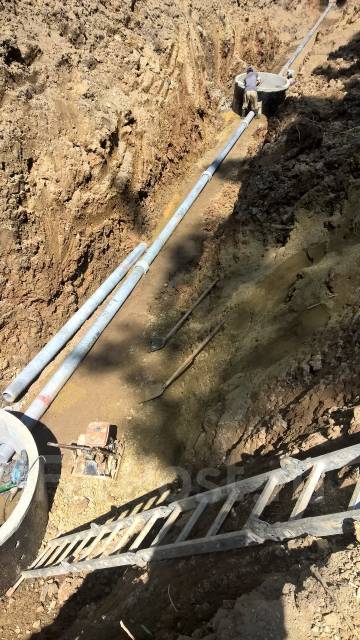 Монтаж наружных сетей водопровода, канализации, устройство дренажа во ...