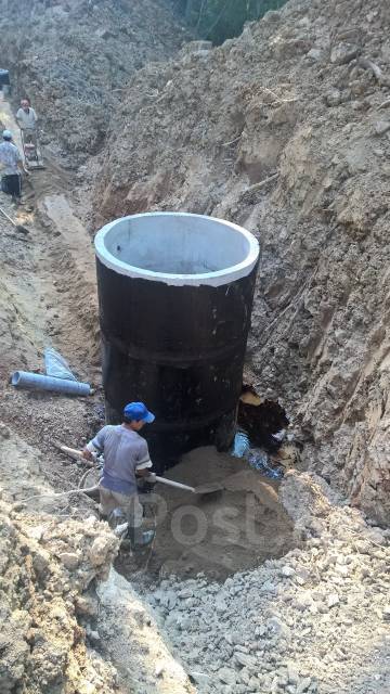 Монтаж наружных сетей водопровода, канализации, устройство дренажа во ...
