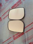 Стекло зеркала. Toyota Vitz, KSP90, NCP91, NCP95, SCP90 Toyota Yaris, SCP90, NCP93, NCP91, KSP90 Toyota ist, ZSP110, NCP115, NCP110 Toyota Belta, SCP9...
