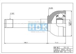 Шрус подвески. Toyota Coaster, HDB30, HDB31, HDB20, HDB50, HDB51 Toyota Land Cruiser, FJ80, HDJ101, FZJ80, HZJ80, HZJ81, HDJ78, HDJ79, HDJ81V, HDJ80...