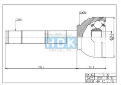 Шрус подвески. Toyota Coaster, HDB30, HDB20, HDB31, HDB50, HDB51 Toyota Land Cruiser, FJ80, HDJ101, FZJ80, HZJ80, HZJ81, HDJ78, HDJ81V, HDJ79, HDJ80...