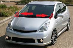 Уплотнитель лобового стекла. Toyota Prius, NHW20