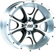 Диск ITP SS108 14x8 4/137 5+3 шлифованное с черным