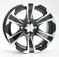Диск ITP SS312 14x6 4/137 4+2 черный матовый со шлифовкой