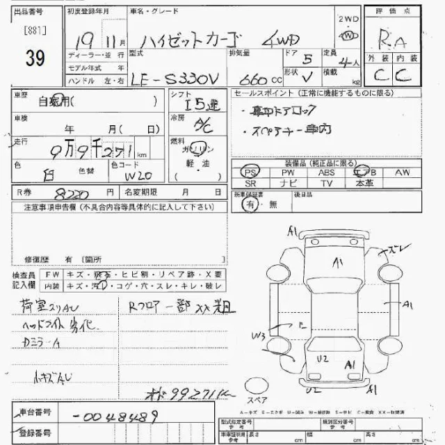 Daihatsu Hijet. S330. ��� ����� �� ���������� ����