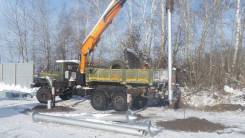 Монтаж винтовых свай Любых от 76 мм до 325 мм УБМ-85