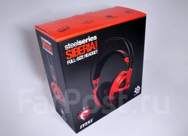 SteelSeries Siberia V2 MSI Edition 3 500