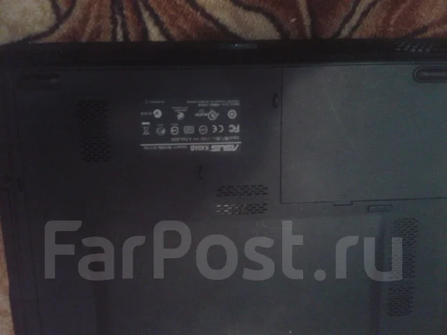 Asus K40AB. 14", 2,1����, ��� 2048 ��, ���� 250���, WiFi: 1, ����������� �� 1��. ����