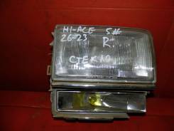 Стекло фары. Toyota Hiace, YH57G, LH51, YH51G, LH51G, YH51 Двигатели: 3YU, 2L, 2LT