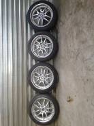 Комплект разношироких колёс 120х5 R17 piaa Michelin. 9.5x17 5x120.00 ET42. Под заказ