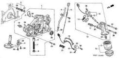 Уплотнитель. Honda: Legend, Avancier, Odyssey, Elysion, Lagreat, Pilot, Inspire, Accord, MDX, MR-V, Saber Двигатели: J35A8, J37A3, J37A2, J35A4, J35A6...