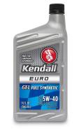 Kendall. Вязкость 5W40, синтетическое