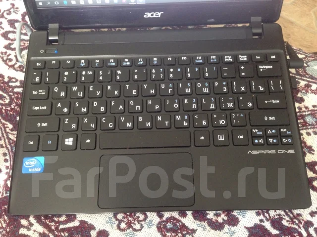 Acer Aspire One 756. 11.6", 1,4����, ��� 2048 ��, ���� 500���, WiFi: 1, Bluetooth: 1, ����������� �� 5��. ����