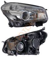 Фара. Nissan Qashqai, J10, J10E Nissan Dualis, J10 Двигатели: HR16DE, MR20DE