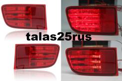 LED Фонари ( Доп. стопы ) в задний бампер Toyota Surf 215 ( Красные ). Toyota Hilux Surf, RZN210, KDN215, TRN215, TRN210, GRN215, TRN210W, GRN215W, RZ...