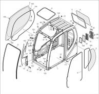 Кабина. Doosan DX. Под заказ