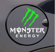 Наклейка Monster на бензобак. отправка по (Бесплатная доставка по РФ)