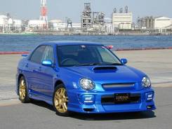 Обвес кузова аэродинамический. Subaru Impreza