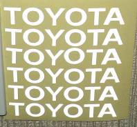 Наклейка. Toyota Cynos