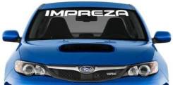 Наклейка. Subaru Impreza