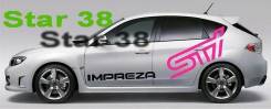 Наклейка. Subaru Impreza
