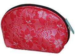 Косметичка из ткани DW-11-10 "№4 ", 230x70x140 CB-2182-L red, ZC