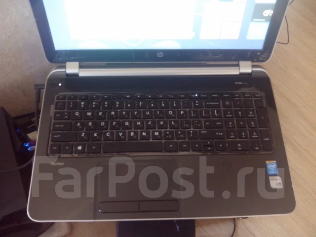 HP Pavilion 15. 15.6", 1 600����, ��� 6 ��, ���� 500���, WiFi: 1, Bluetooth: 1, ����������� �� 24��. ����