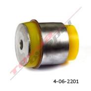 Полиуретановый сайлентблок задней подвески 4-06-2201 балки MAZDA DEMIO DY3W, DY5W, DY3R, DY5R (2002 - 2007) 2WD и 4WD; VERISA DC5R, DC5W (2004.05 - )