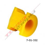 Полиуретановая втулка стабилизатора 7-01-332 передней подвески HONDA CIVIC 3D, CIVIC FERIO, CR-V, CR-V T.H., ORTHIA, I.D. = 26 мм, I.D. = 26 мм