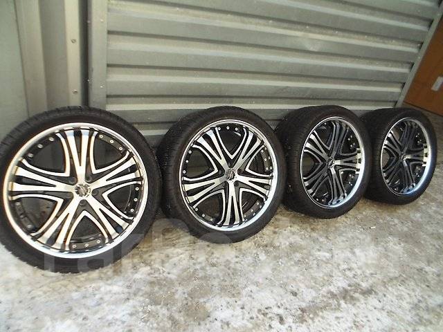 AME Shallen XV-77. 7.5/7.5x19", 5x100, ET47/37,  73,0. 
