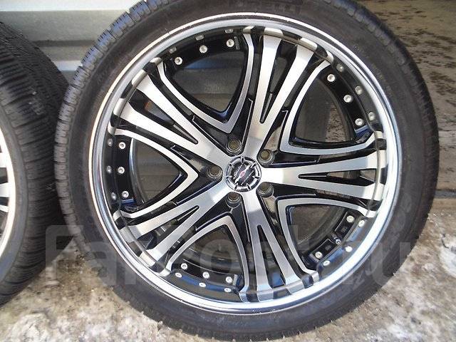 AME Shallen XV-77. 7.5/7.5x19", 5x100, ET47/37,  73,0. 