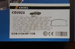Колодка тормозная. Toyota: Paseo, Corolla II, Tercel, Corolla Levin, Soluna, Camry, Sprinter Carib, Cynos, Corsa, Caldina, Sprinter, Sprinter Trueno...