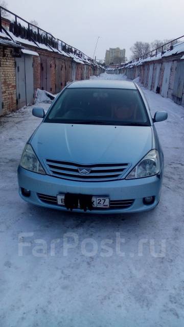 Toyota Allion, 2003, 1 800 куб. см. автомат, передний, бензин, есть птс, с пробегом, 120 тыс. км, правый. Цена: 390₽ в Хабаровске
