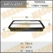 ��������� ������ �- 161 "Masuma" MFA- 284 17801-64010, 17801-64070 17801-64010, 17801-64070, 17801-74020 ����