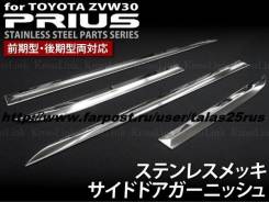 Накладка на боковую дверь. Toyota Prius, ZVW35, ZVW30L, ZVW30