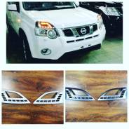 Накладка на фару. Nissan X-Trail, NT31, T31R, T31, T30, TNT31, DNT31