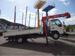 Isuzu Elf. Грузовик с манипулятором , 4 600 куб. см., 3 000 кг. Под заказ
