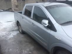 Спойлер на заднее стекло. SsangYong Actyon Sports