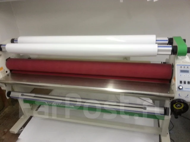 Продам широкоформатный ламинатор 1,6 м с подогревом валов, б/у, в ...