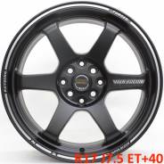 RAYS VOLK RACING. 7.5x17, 4x100.00, 4x114.30, ET40, ЦО 73,1 мм.