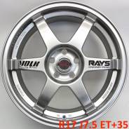 RAYS VOLK RACING. 7.5x17, 5x100.00, ET35, ЦО 73,1 мм.
