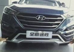 Защита бампера. Hyundai Tucson
