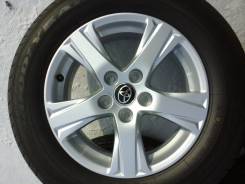 Шины 215/65R16 Goodyear Efficientgrip+литье Тойота 5*114,3 6,5JJ ET33. 6.5x16 5x114.30 ET33 ЦО 60,1 мм.