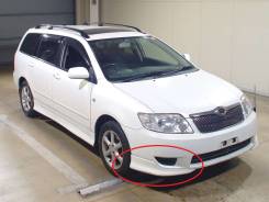 Клык бампера. Toyota Corolla, ZZE122 Toyota Corolla Fielder, NZE124, ZZE124, ZZE123, ZZE122, NZE121G, NZE121 Двигатели: 1ZZFE, 2ZZGE, 1NZFE