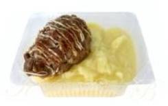 Мясной рулет с гарниром (Готовые обеды)