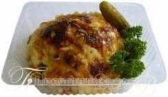 Мясо по-приморски c гарниром (Готовые обеды)